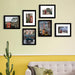 8x10 Picture Frame Black Set of 6, Display Pictures 5x7 with Mat or 8x10 Without Mat for Wall Mounting or TableTop