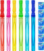 14.6’’ Big Bubble Wands for Kids, 6 PCS Bubble Wand with Refill Solution for Summer Toy Party Favor, Outdoors Toy Activi