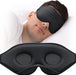 Sleep Mask for Side Sleeper, Eye Mask for Sleeping Women Men, Black