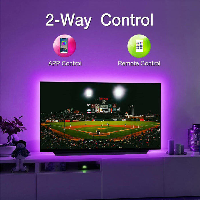 Led Lights for TV 85Inch,20ft TV Led Backlight 85-100 Inch