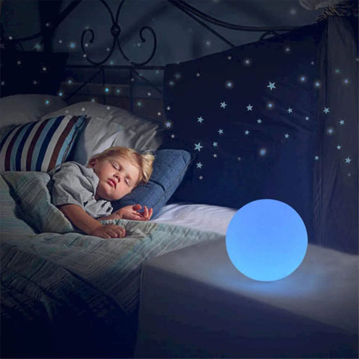 Rechargeable LED Glowing Ball Light for Kid Adult, Outdoor Globe Night Light with Remote, Great for Yard Garden Decor
