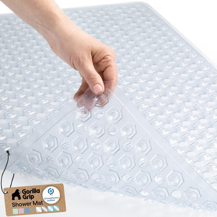 Bath Tub Shower Mat, Bathtub Floor Liner, 35x16 Clear