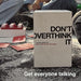 Don't Overthink It Conversation Card Game by We’re Not Really Strangers