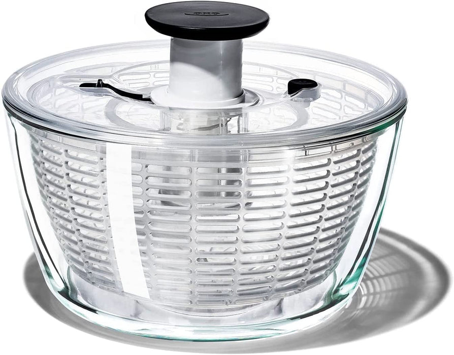 Good Grips Large Salad Spinner - 6.22 Qt., White