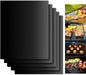 Grill Mats for Outdoor Grill, Grill Mat Non Stick Set of 5