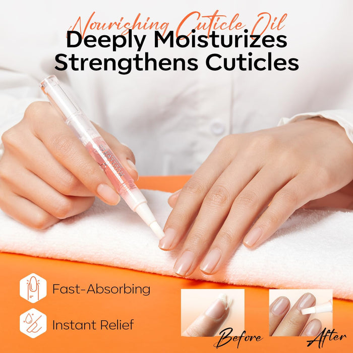 Cuticle Remover, Nail Kit Cuticle Trimmer Pusher Remover Liquid