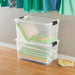 Ultra Latch Box with Lids for Home and Office, 70 Quart, 4-Pack