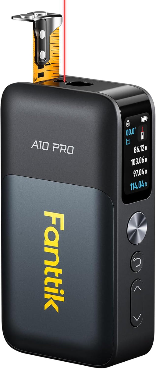 A10 Pro 2-in-1 Digital Laser Tape Measure for Distance/Area/Volume