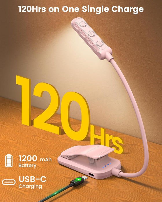 13 LED Book Lights for Reading at Night, Gifts for Book Lovers