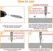 Damaged Screw Extractor Set,Christmas Stocking Stuffers for Adults Men Him