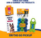 Swivel Bin & Rake Dog Pooper Scooper, Includes 2 Waste Bags