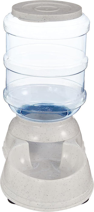 Gravity Pet Food Feeder for Dogs and Cats, Easy to Clean, Easy to Fill, Removable Lid, 152fl.oz Capacity, Small