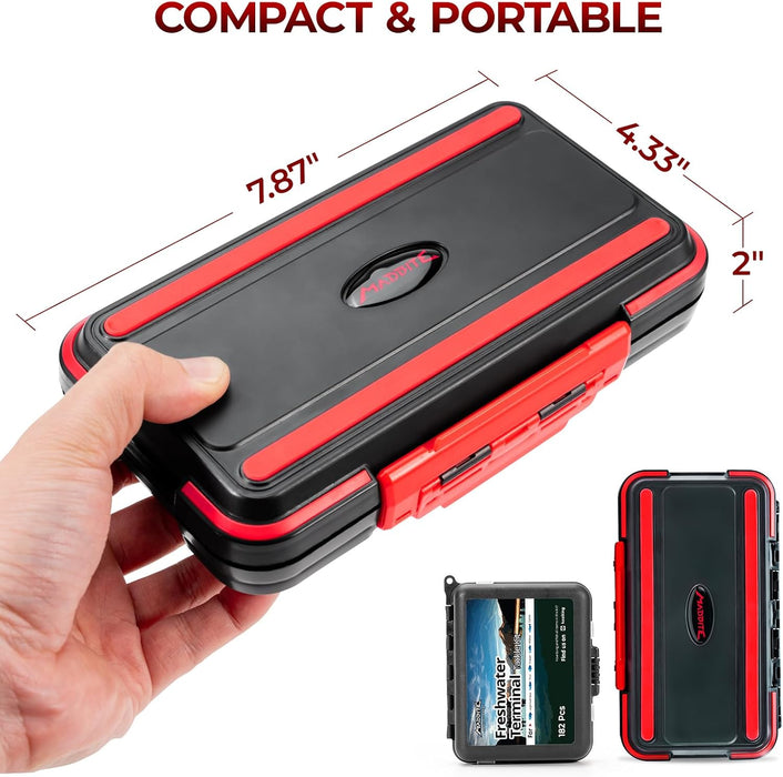 by KastKing Compact Fishing Tackle Kit for Bass Trout Panfish