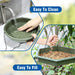 Hanging Bird Bath，2 in 1 XL Hanging Bird Feeder & Birds Bath for Outside