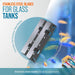 Flipper Standard Aquarium Algae Remover for Fish Tank Cleaner Replacement Blades, Pack of 2 - Glass Scraper Blades for C