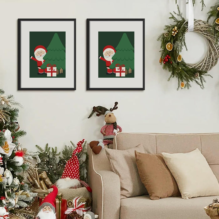 16x20 Picture Frame, Wall Gallery Frames Set of 2, Black