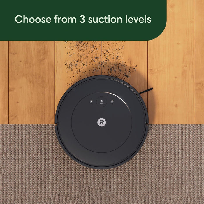 Roomba Vac Robot Vacuum (Q0120) - Easy to Use, Power-Lifting Suction, Multi-Surface Cleaning, Smart Navigation Cleans in Neat Rows, Self-Charging, Alexa