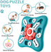Dog Puzzle Toys, Treat Dispensing Dog Enrichment Toys for IQ Training and Brain Stimulation, Interactive Mentally Stimul
