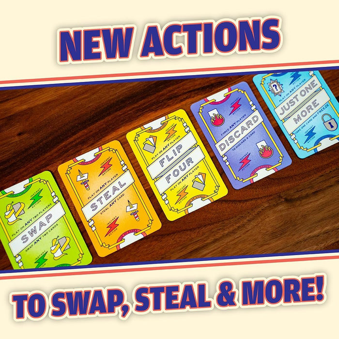 Flip 7: with a Vengeance, Addictive Press Your Luck Game, New Special Action Cards & Negative Modifiers, Sequel to the C