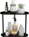 2 Tier Bathroom Counter Organizer, Vanity Organizer Corner Shelf