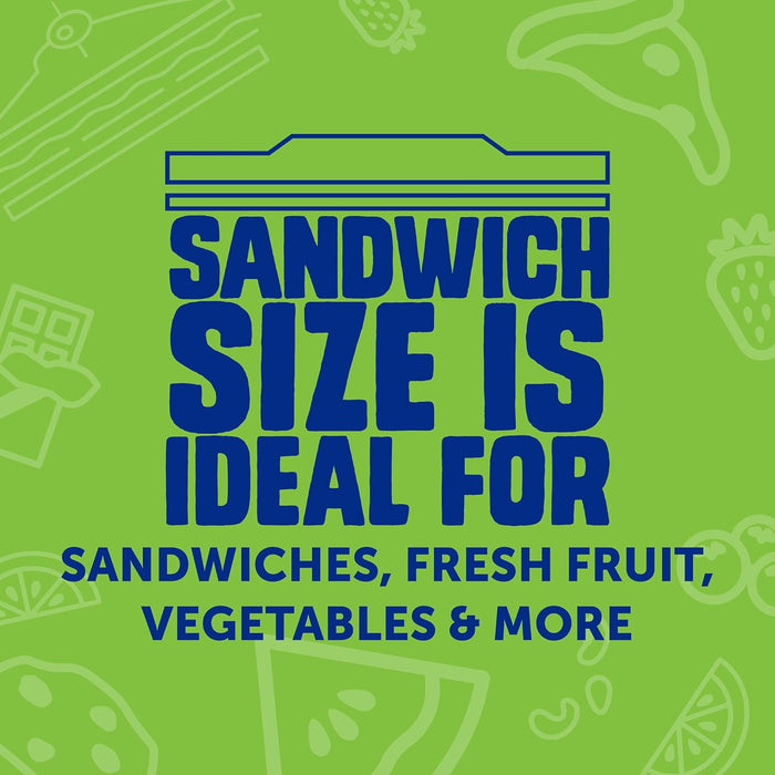 Food Storage & Sandwich Bags Variety Pack, 190 Total Bags