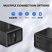 Small Sound Bar for TV, PC and Gaming, 16 Inch Mini Soundbar