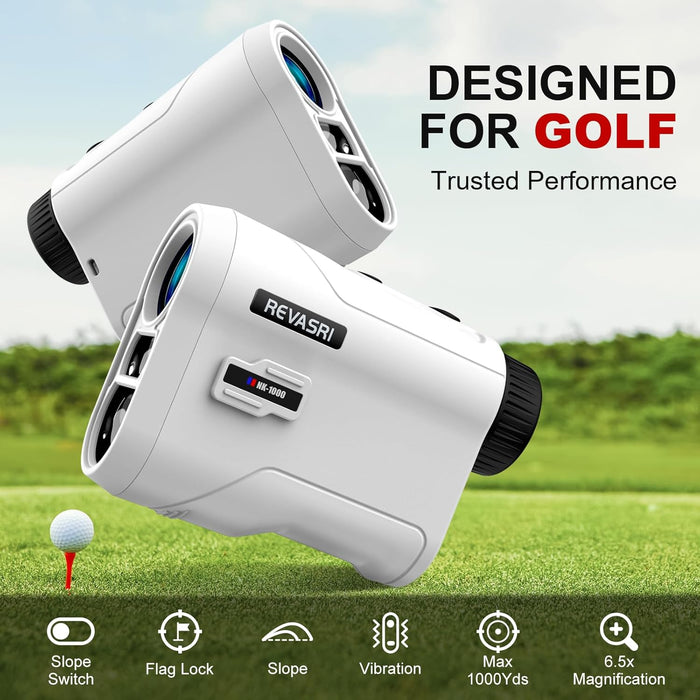 Range Finder for Golf, Slope, Pin Lock Vibration 1000Y Rangefinder