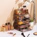 Makeup Organizer, 7-Drawer Acrylic 2-Piece Set (Bronze Glow)
