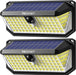 416 LED Solar Lights Outdoor Motion Sensor Waterproof 4200lm,2 Pack