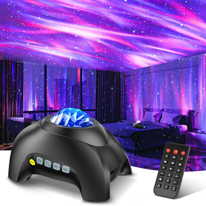 Northern Galaxy Light Aurora Projector with 33 Light Effects, Night Lights LED Star Projector for Bedroom Nebula Lamp, R
