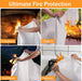 Emergency Fire Blanket for Home Kitchen -  Fiberglass Fire Suppression Blanket Great for School, Fireplace, Grill, Car, Office, Warehouse (4 Pack, 40"x40")
