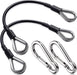 2PCS Gym Extension Cable, 10/20/39in Cable Machine Attachment