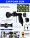 Car Detailing Kit with Foam Gun & Vacuum, 41Pcs Car Cleaning Supplies