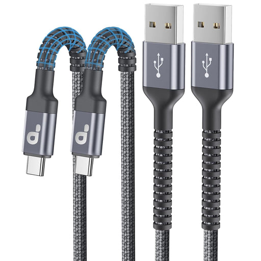 USB to USB C Cable 3A Fast Charging, USB A to USB C Cord [2 Pack, 6FT]