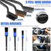 18PCS Car Cleaning Kit, Car Interior Detailing Kit with Blue High Power Handheld Vacuum, Detailing Brush Set, Windshield