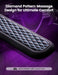 Wrist Rest for Keyboard and Mouse, Computer Ergonomic Wrist Support Pad, Soft Memory Foam Arm Cushion for Desk, Palm Hand Office Laptop Typing