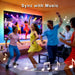 TV Backlight, Music Sync Bluetooth LED TV Lights for 55-65"