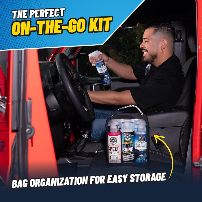 , Exterior Express Car Wash Kit, Soap & Cleaner, On the Go