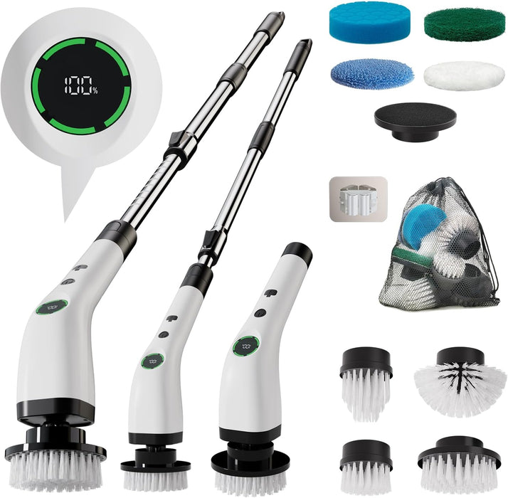 Electric Bathroom Cleaning Brush Cordless Shower Scrubber SD-CTB01
