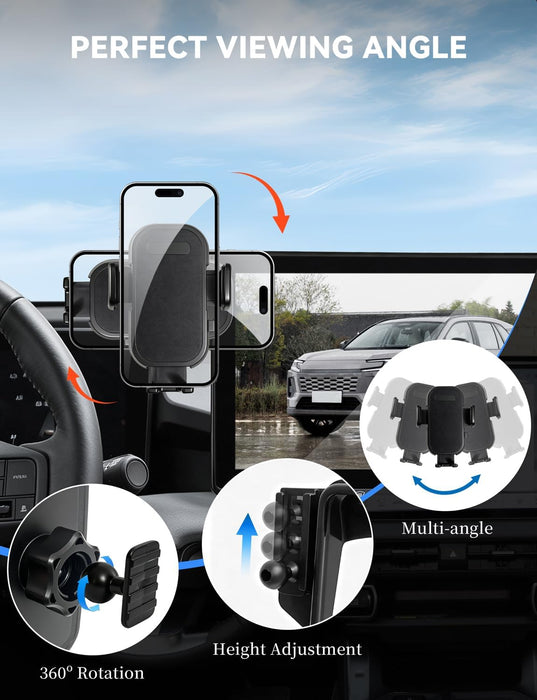 for 2026 Toyota RAV4 Phone Mount Holder 12.9-inch Screen