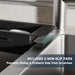 Extendable Kitchen Sink Caddy, Small Brush Sponge Storage Holder