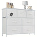 Seven-Compartment Bedroom Vanity