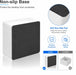 2 Pack White Concrete Desk Organizer Trays for Paper Clips & Supplies