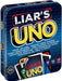 Liar’s UNO Card Game in Storage Tin,Ages 7+, 2-6 Players
