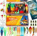 Fishing Lures, All-in-One Fishing Tackle Box with Tackle Included, Fishing Gear Lure Bait Accessories Kit for Freshwater Bass Trout, Ideal Fishing Gifts for Men, Father & Beginners