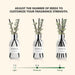 Reed Diffuser Set, 6.7 oz Eucalyptus Scented Diffuser with Sticks, Home Fragrance Reed Diffuser for Bathroom Shelf Decor