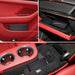 Car Registration & Insurance Card Holder, Carbon Fiber Black