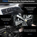 10PCS Car Detailing Cleaning Kit Interior Cleaner, Car Detailing Brushes, Car Duster, Car Cleaning Gel, Microfiber Clean