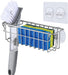 3-In-1 Sponge Holder for Kitchen Sink with Suction Cups & Adhesive Hook , In-sink Sponge Holder, Wall Hanging Sink Caddy Organizer Rack - Sponge, Dish Cloth, Brush, Scrubber - 304 Stainless Steel