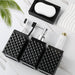 Black Bathroom Accessories Set, 4 Pack Matte Black Bath Accessory Sets Complete, Acrylic Soap Dispenser and Toothbrush Holder Set for Bathroom Counter Sink, Modern Bathroom Decor